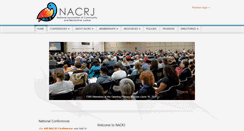 Desktop Screenshot of nacrj.org